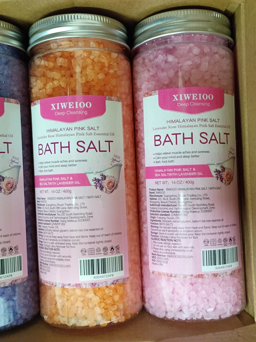 Himalayan 3pk Bath Salt